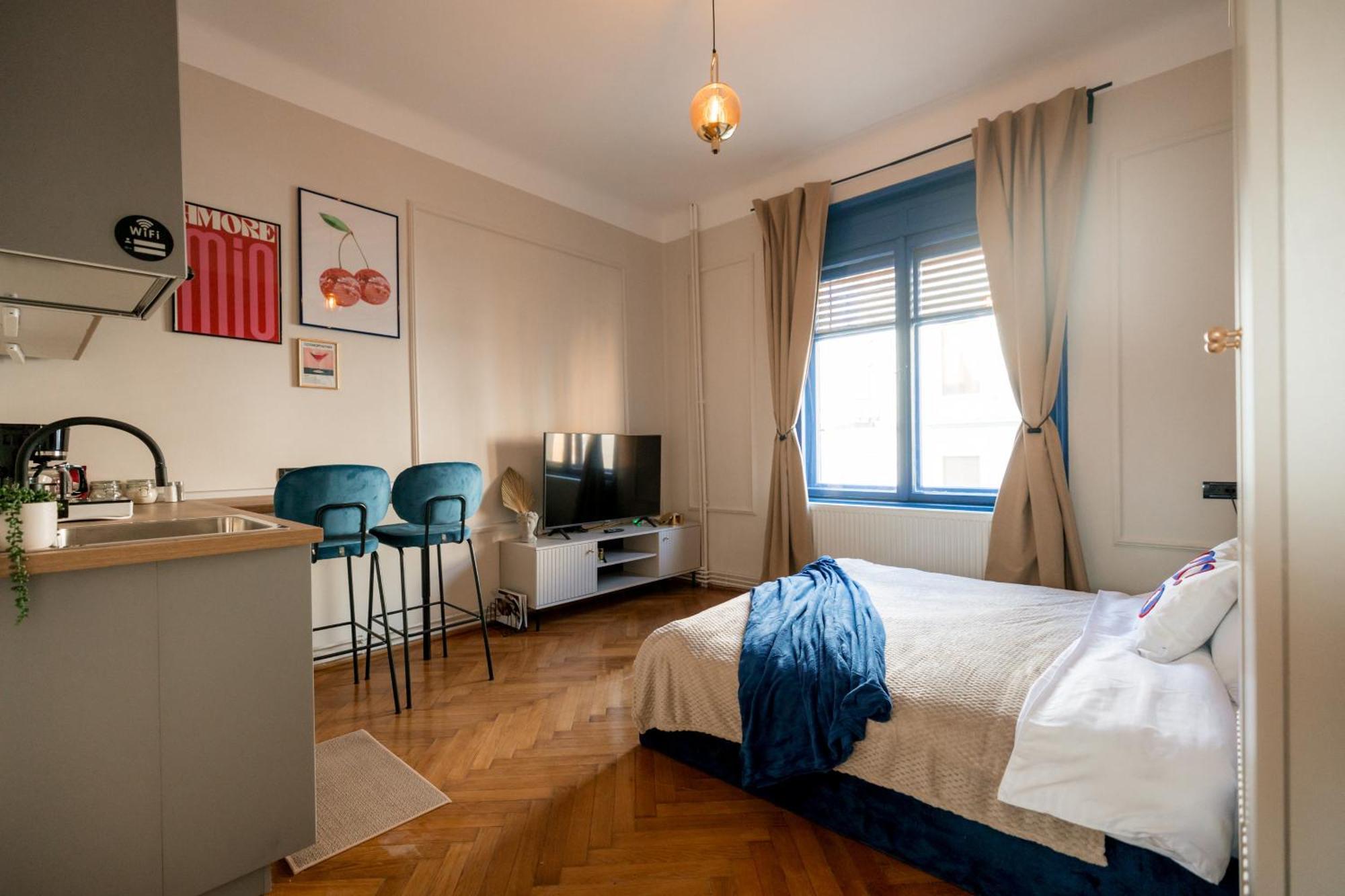 Decebal Central Studio - Elegant And Cozy Stay Arad Dış mekan fotoğraf